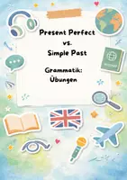 Vorschau - Arbeitsblätter - Present Perfect vs Simple Past - Deckblatt