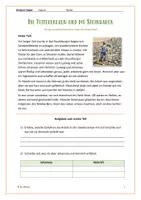Vorschau - Text - Sage (Münsterland): "Die Teitekerlken und die Steinhauer" (Erdgeister, Kobolde, Legenden) mit Aufgaben+LÖSUNGEN (Klasse 5 + 6) - Seite 1