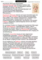 Vorschau - Arbeitsblätter - Psychische Störungen | Lückentext | Ethik | Gesellschaft & Verantwortung - Seite 2