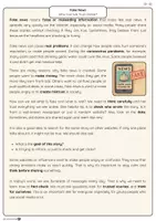 Vorschau - Arbeitsblätter - Fake News: Who Can We Trust? – Reading Comprehension & Writing Task (B1–B2) - Seite 2