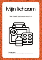 Voorbeeld - Basiswoordenschat Mijn lichaam - Voorblad