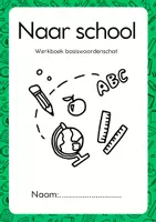Voorbeeld - Basiswoordenschat de school - Voorblad