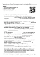 Vorschau - Arbeitsblätter - Arbeitsblätter zum Thema "Elsaß und Lothringen in der heutigen Zeit" + Lösung & MP3 + - Deckblatt