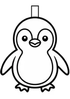 Vorschau - Mal- und Bastelvorlagen - Pinguine Girlande Basteln Kunst Bastelideen und kreative Dekoration Grundschule - Seite 1