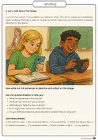 Vorschau - Arbeitsblätter - Smartphones in School – Lesetext + Bildinterpretation (Englisch, Klasse 9/10) - Seite 3