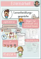 Vorschau - Arbeitsblätter - Lernentwicklungsgespräche Klasse 3/4 Paket - LEG / SEL - Seite 1