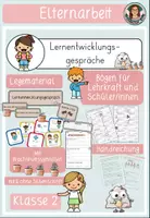 Vorschau - Arbeitsblätter - LEGs - Lernentwicklungsgespräche großes Materialpaket - Seite 1