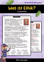 Vorschau - Arbeitsblätter - 56 Lückentexte | Materialpaket | Ethik | Werte, Gesellschaft & Verantwortung - Seite 1