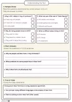 Vorschau - Arbeitsblätter - New York City: A City of Contrasts – Reading Comprehension & Writing Task (B1–B2) - Seite 3