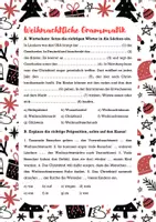 Vorschau - Arbeitsblätter - Wir warten auf Weihnachten – Aufgaben rund ums Fest - Seite 1