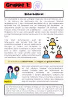 Vorschau - Stationenlernen - UN-Organe Gruppenarbeit: Sicherheitsrat, Generalversammlung, Menschenrechtsrat - Seite 1