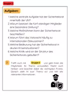 Vorschau - Stationenlernen - UN-Organe Gruppenarbeit: Sicherheitsrat, Generalversammlung, Menschenrechtsrat - Seite 2