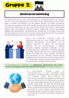 Vorschau - Stationenlernen - UN-Organe Gruppenarbeit: Sicherheitsrat, Generalversammlung, Menschenrechtsrat - Seite 3