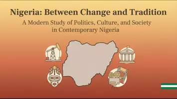 Vorschau - Fördermaterial/Inklusion - Nigeria – Between Change and Tradition | Politics, Culture & Society – Präsentation für die Oberstufe (Englisch) - Seite 1