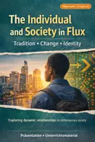 Vorschau - Fördermaterial/Inklusion - The Individual and Society in Flux — Tradition & Change in Contemporary Society | Präsentation für die Oberstufe (Englisch) - Deckblatt