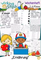 Vorschau - Arbeitsblätter - Ernährung - Deckblatt