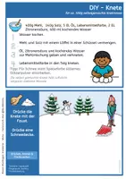 Vorschau - Mal- und Bastelvorlagen - Winter-Knetkartei – Feinmotorik mit Knete spielerisch fördern - Seite 2