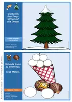Vorschau - Mal- und Bastelvorlagen - Winter-Knetkartei – Feinmotorik mit Knete spielerisch fördern - Seite 3