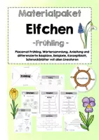 Vorschau - Unterrichtsreihen - Gedichte im Frühling - ein Elfchen schreiben - Deckblatt