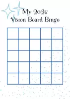Vorschau - Arbeitsblätter - My 2026 Vision Board Bingo - Deckblatt