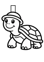 Vorschau - Mal- und Bastelvorlagen - Schildkröten Girlande Basteln Kunst Bastelideen und kreative Dekoration Grundschule - Seite 1