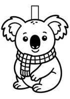 Vorschau - Mal- und Bastelvorlagen - Koalas Girlande Basteln Kunst Bastelideen und kreative Dekoration Grundschule - Seite 1