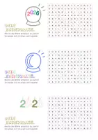 Vorschau - Mal- und Bastelvorlagen - DAUERABO: Geschenk zu Neujahr/Silvester (Neujahrsorakel/Suchsel) - Seite 2