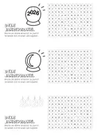 Vorschau - Mal- und Bastelvorlagen - DAUERABO: Geschenk zu Neujahr/Silvester (Neujahrsorakel/Suchsel) - Seite 2