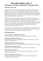 Vorschau - Stundenentwürfe - 50 philosophische „Was wäre anders, wenn…?" -Fragekarten für Gesprächsrunden in der Grundschule optional für die Sekundarstufe - Seite 1