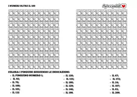 anteprima - Esercizi - I numeri oltre il 100, attività sull'albo 365 pinguini - Pagina 2