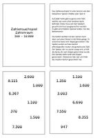 Vorschau - Spiele - Zahlensuchspiel Zahlenraum 100- 10.000 (Dobble/Spot It) - Seite 1
