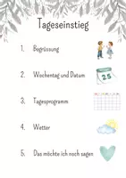 Vorschau - Poster - Tageseinstieg - Morgenritual - Seite 1
