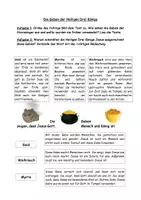 Vorschau - Arbeitsblätter - Die Heiligen Drei Könige und die Sternsinger - Deckblatt