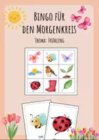 Vorschau - Spiele - Frühling Bingo für den Morgenkreis - Deckblatt