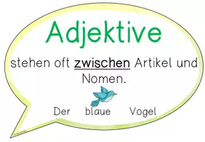 Vorschau - Merkblätter - Aushang/Tafelmaterial Adjektive - Seite 3