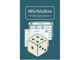 Vorschau - Stationenlernen - D: Würfelsätze mit Basisgrapheme - Deckblatt