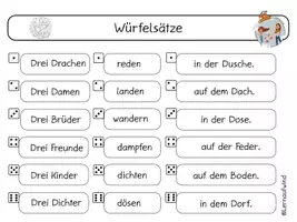 Vorschau - Stationenlernen - D: Würfelsätze mit Basisgrapheme - Seite 2