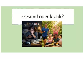 Vorschau - Arbeitsblätter - Gesundheit und Krankheit - Seite 1