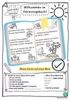 Vorschau - Arbeitsblätter - MEIN FERIENTAGEBUCH! Für alle Ferien einsetzbar!!! - Seite 1