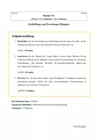Vorschau - Test - Klausur zu E. T. A. Hoffmann: Der Sandmann – Enthüllung und Zerstörung Olympias | Aufgaben, Textstelle & detaillierter Erwartungshorizont (Oberstufe) - Seite 1