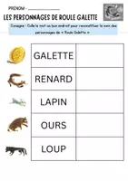 Aperçu - Feuilles d'exercices - Roule galette - associer les 3 écritures - Page de couverture