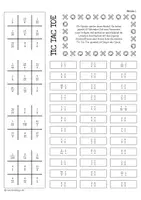 Vorschau - Arbeitsblätter - Multiplikation von Brüchen - SPIEL - Seite 2
