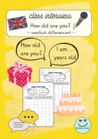 Vorschau - Arbeitsblätter - Class interview: numbers (How old are you?) - Deckblatt