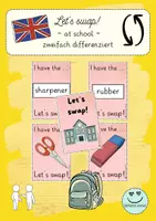 Vorschau - Spiele - Stop and swap! -Spiel: at school/schoolthings - Deckblatt