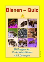 Vorschau - Arbeitsblätter - Bienen-Quiz A - Deckblatt