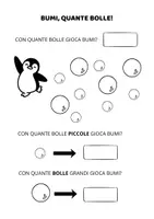 anteprima - Esercizi - Bumi, quante bolle - attività matematica primaria - Pagina di copertina
