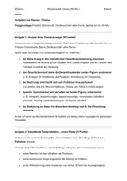 Vorschau - Fördermaterial/Inklusion - Der Besuch der alten Dame Klassenarbeit - Seite 1