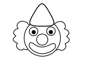 Vorschau - Mal- und Bastelvorlagen - Materialpaket Clowns Bastelvorlagen Fasching/Karneval - Kunst in der Grundschule - Seite 3