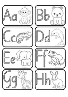Vorschau - Bildkarten - Tier ABC_Basisstufen.Zauber - Seite 1