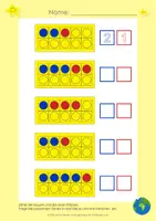 Vorschau - Arbeitsblätter - Stöpselplatte – Arbeitsheft Teil 2, Addition Zahlenraum 1-5 bzw. 1-10 – Förderbereich, Förderschule - Seite 3